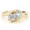 Thumbnail: 14kt Gold Fashion Diamond Ring.