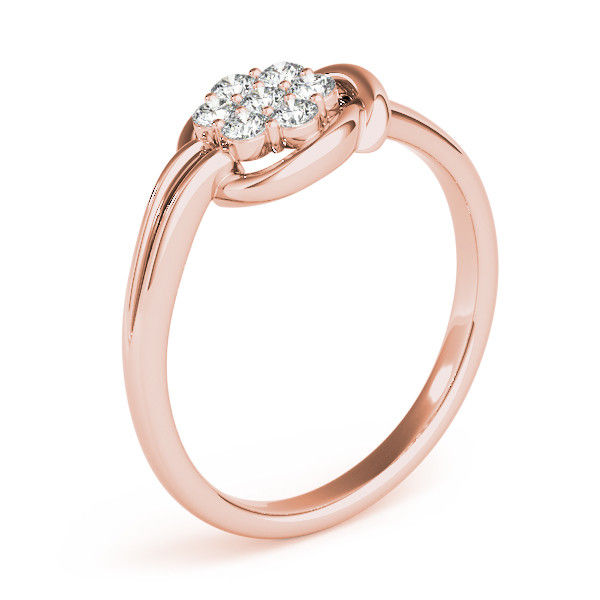 Thumbnail: 14kt Gold Fashion Diamond Ring.