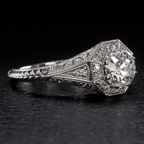 Thumbnail: 14kt Gold Lab Diamond Ready to Go Ring.