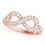 Thumbnail: 14kt Gold Fashion Diamond Ring.