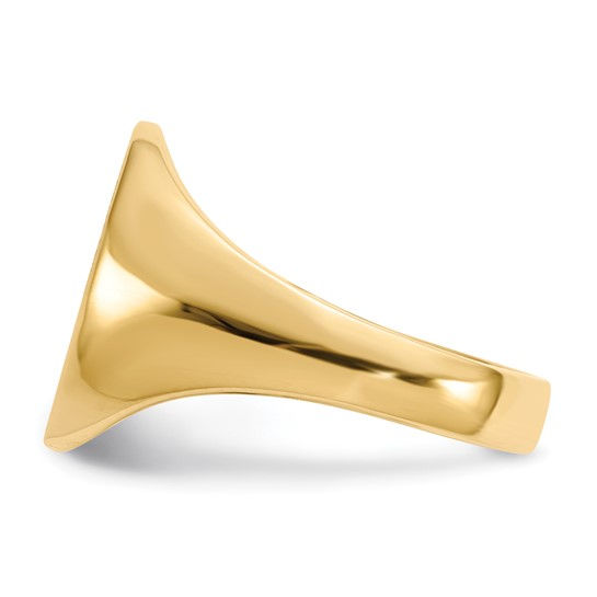 Thumbnail: 14kt Gold Signet Design Ring