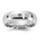 Thumbnail: Cobalt Polished and Brushed Stripe Black Diamond 7mm Men's Band