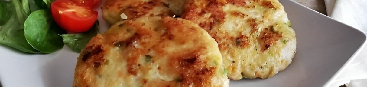 HAMBURGUESAS DE POLLO Y VERDURAS