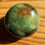 Thumbnail: Chrysoprase Polished Palmstone-large chalcedony piece with rare deep green