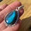 Thumbnail: Radiant Flash Deep Blue-Green Labradorite Pendant