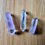 Thumbnail: Double Terminated Amethyst tiny trio Crystals set of 3-High Grade Points