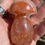 Thumbnail: Fire Quartz carved Mushroom-polished crystal