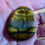 Thumbnail: Tigers Eye worry stone- hand-carved polished crystal