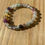 Thumbnail: Rainbow Fluorite crystal bracelet-with rare yellow fluorite- high quality