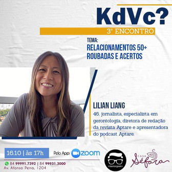 KdVc? Relacionamentos 50+ roubadas e acertos