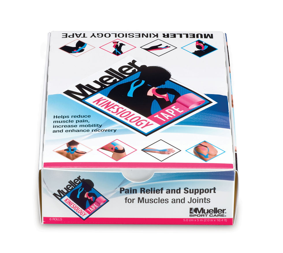 Miniatura: Cinta Kinesiológica Rosa Mueller Caja 6 Rollos 5 cm x 5 m