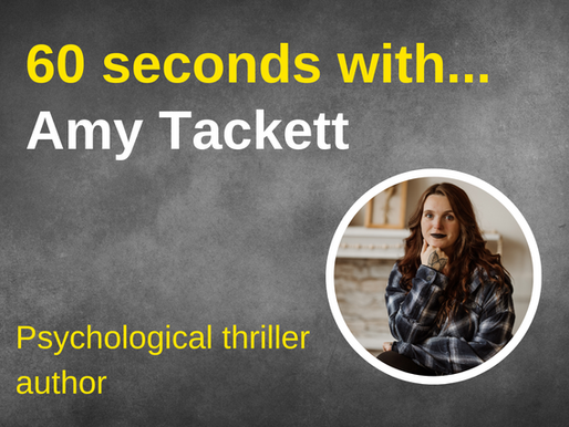 60 seconds with Amy Tackett