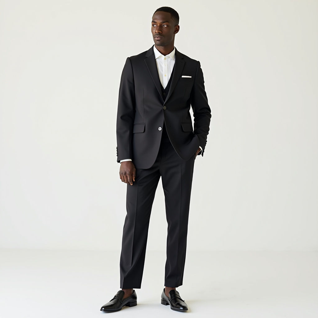 Modern Wool Suit