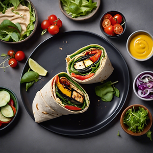 Grilled Vegetable Wrap