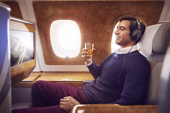 Siège Classe Affaire Emirates A380 - Monsieur Lifestyle Magazine