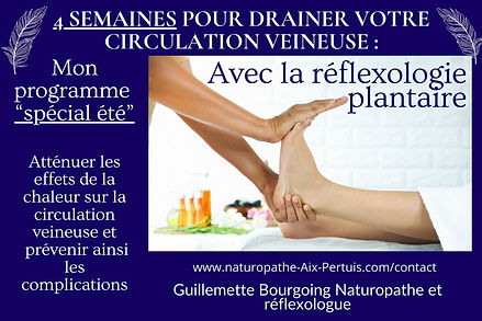 Offre d'été Guillemete Bourgoing Naturopathe et réflexologue spécialisée dans l'arrêt du t