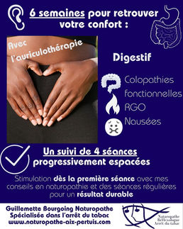 Mes programmes en auriculothérapie