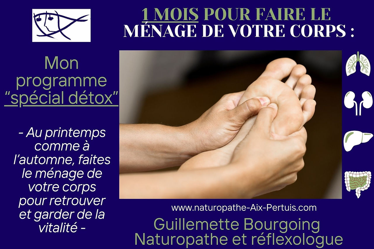Mes programmes en réflexologie plantaire