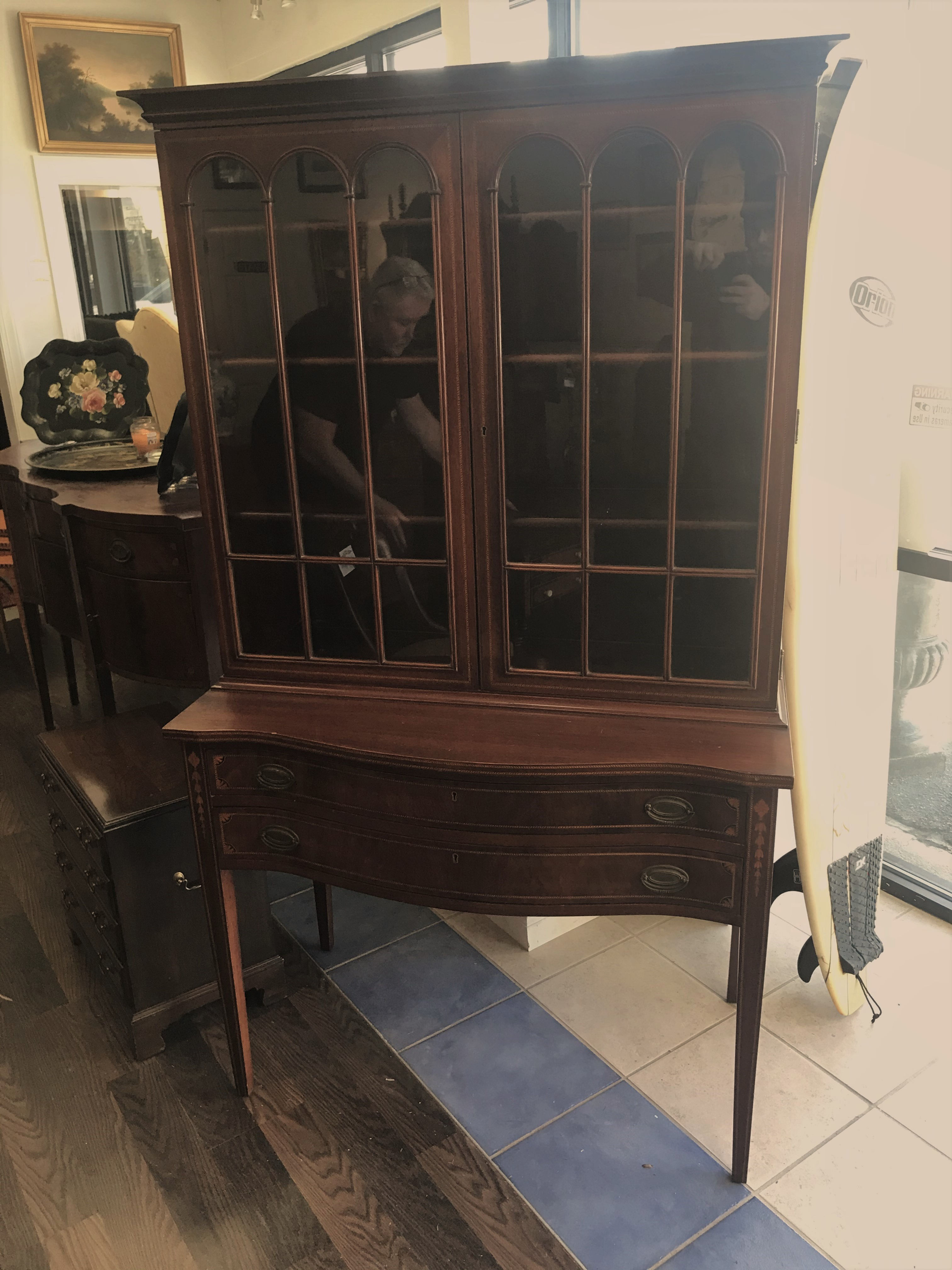 Inlaid China Cabinet