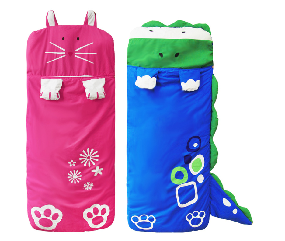 Thumbnail: Cartoon Kids Sleeping Bag - Baby Cotton Kick-Proof Bag