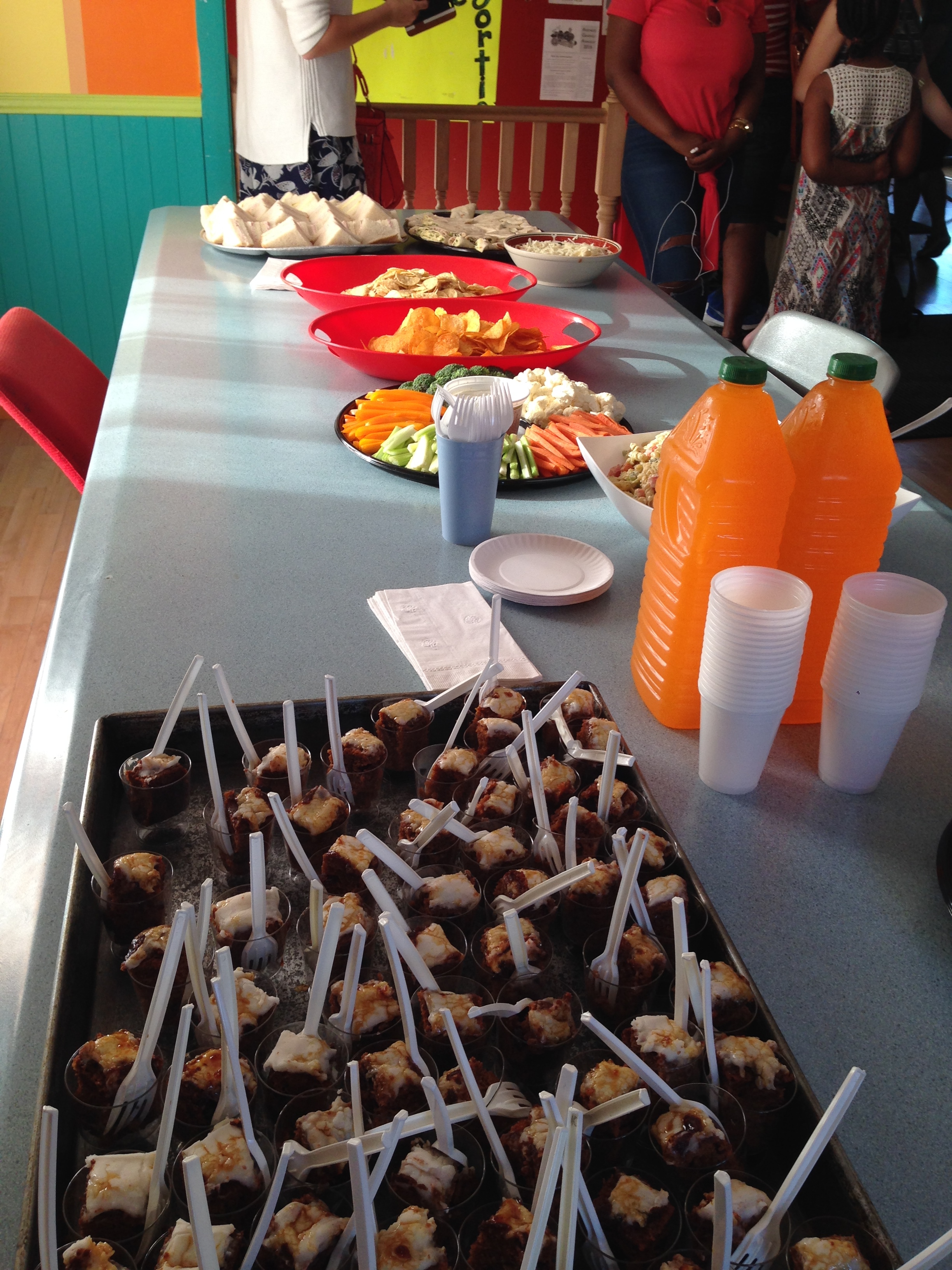 Buffet pour l'AGA 2016