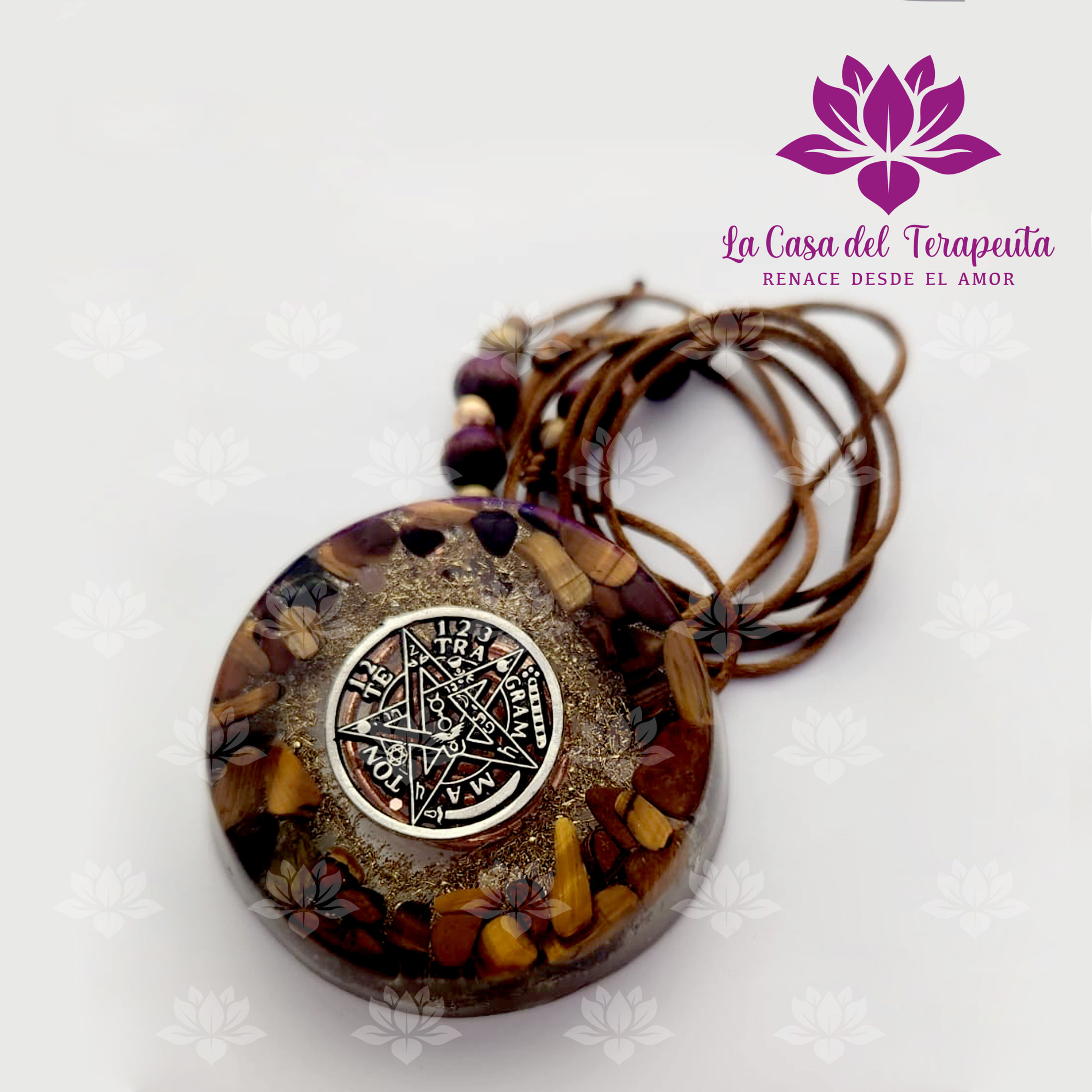 Orgón colgante L "Tetragrámaton"