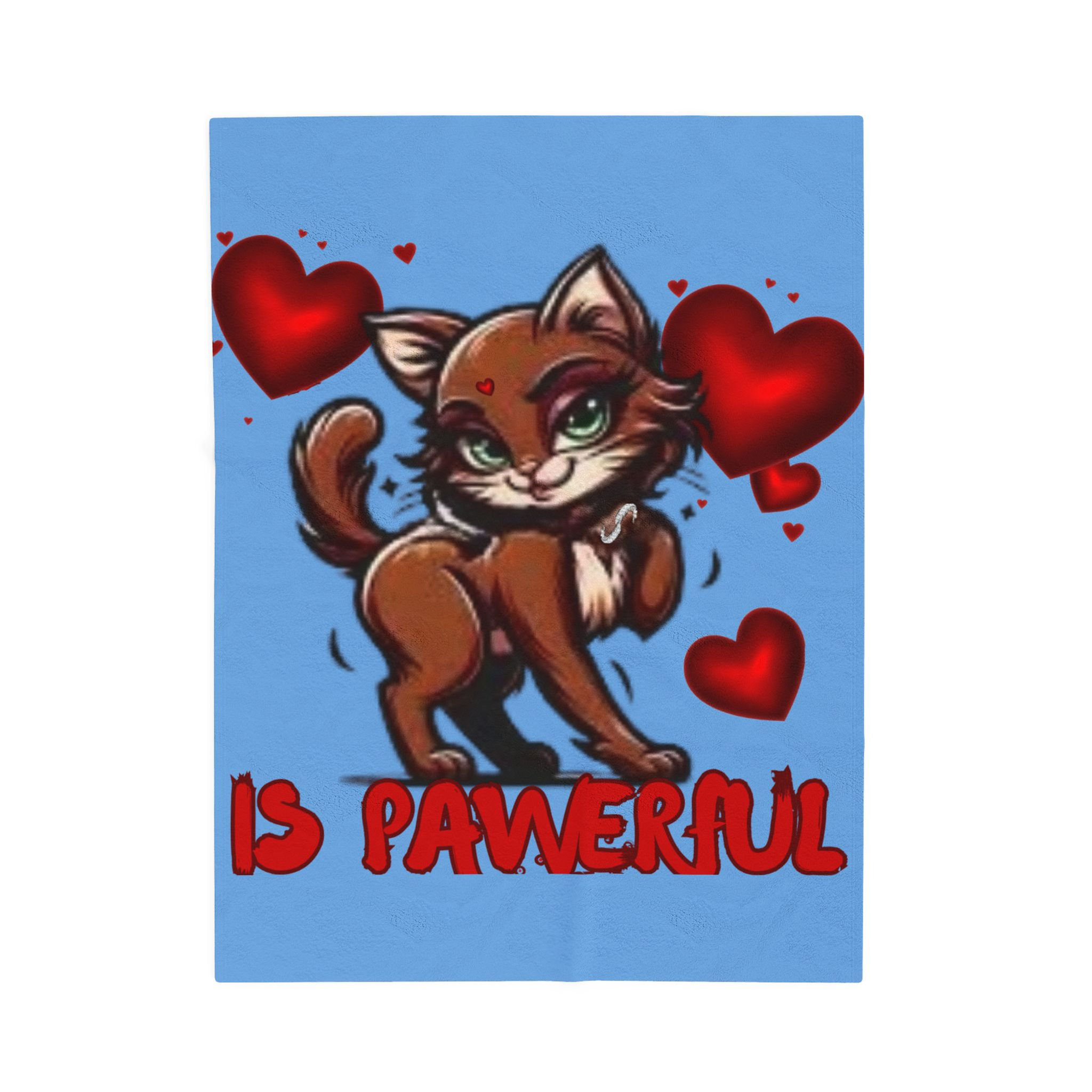 Velveteen Plush Blanket-Lt. Blue