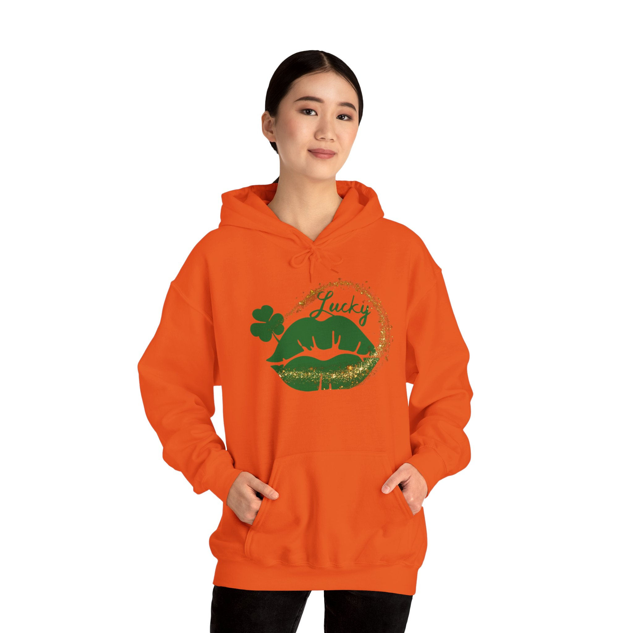 Lucky Kiss Hoodie Sweatshirt