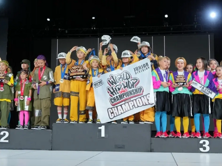  『WORLD HIP HOP DANCE CHAMPIONSHIP 2023』ジュニア部門において日本チームが表彰台を独占！