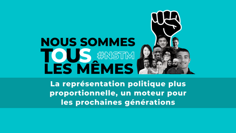 Une représentation politique plus proportionnelle, un moteur pour les prochaines générations.