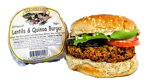 Moshe's Foods Lentin & Quinoa Burger