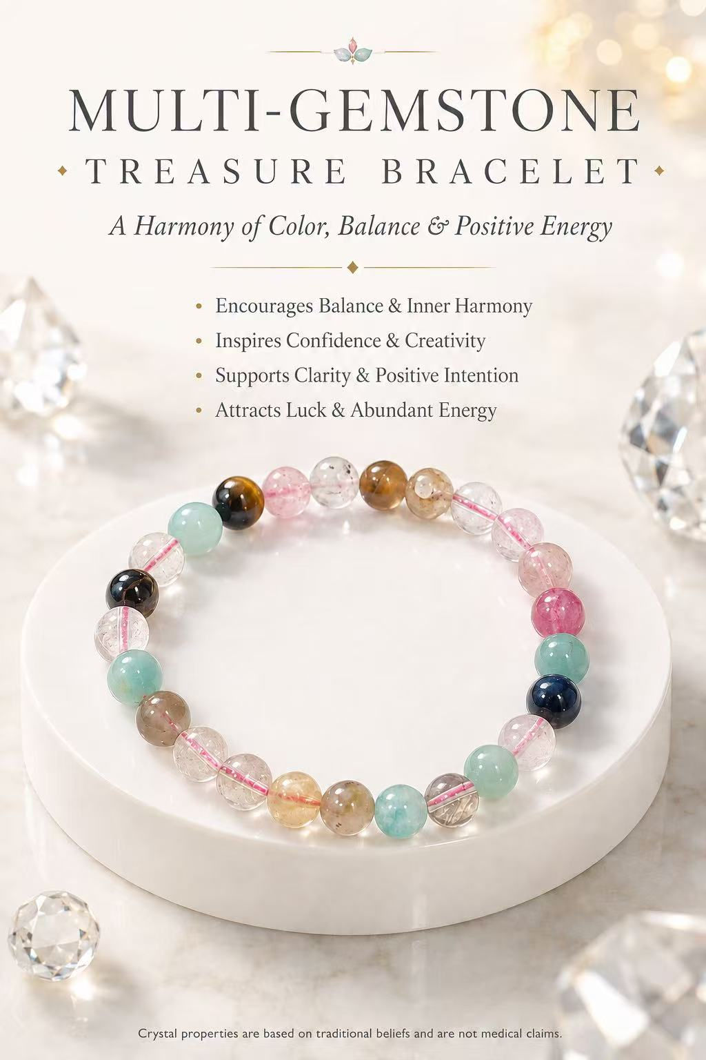 Multi-Gemstone Bracelet