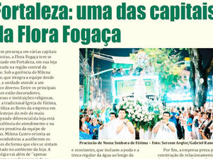 Informativo da Flora Fogaça traz matéria especial sobre a loja de Fortaleza