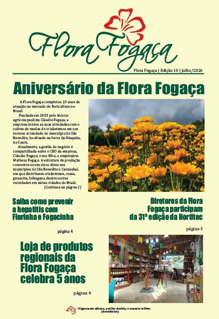 Capa da décima edição