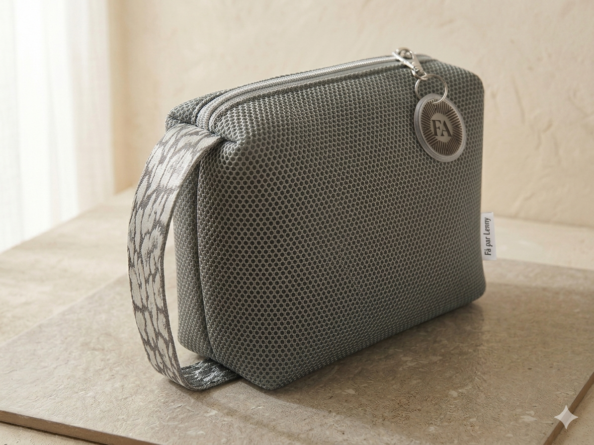 Trousse de Toilette Grise 