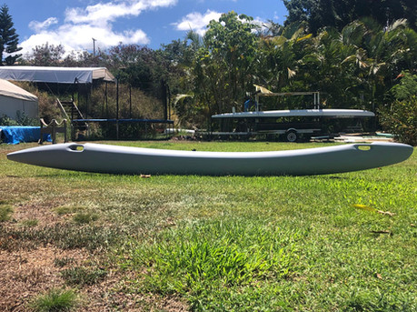 Kai Wa'a Lele OC6 ama on grass