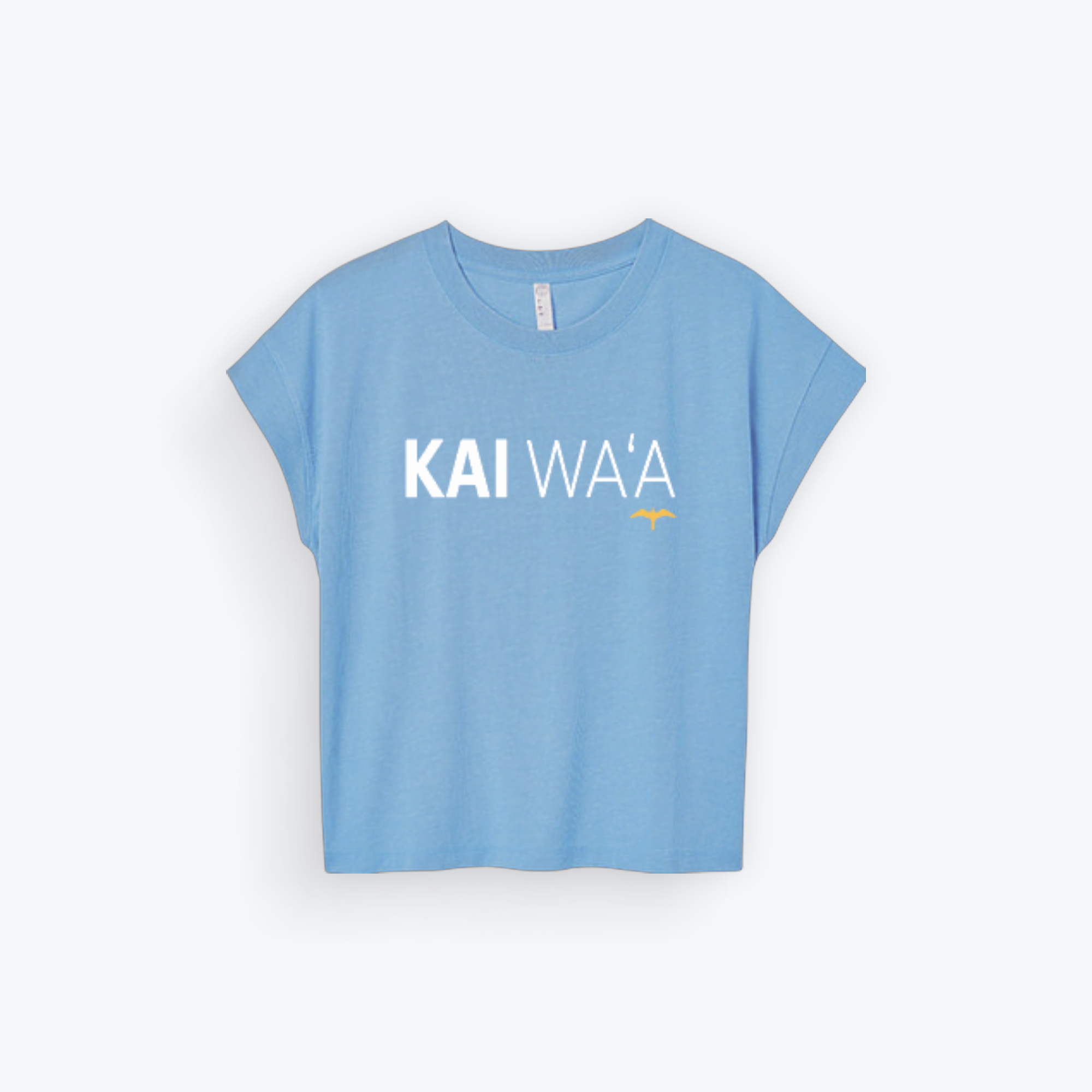Kai Waʻa Blue Vintage Tee
