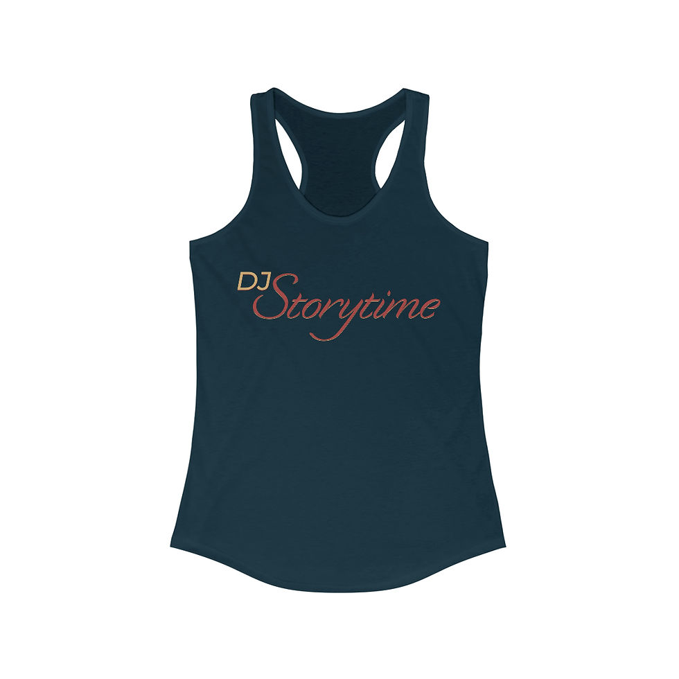 Thumbnail: DJ STORYTIME Women's Ideal Racerback Tank
