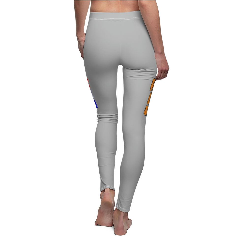 Thumbnail: LOVERS RADIO Women's Cut & Sew Casual Leggings (AOP)