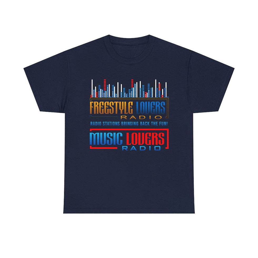 Thumbnail: Unisex Double Logo Heavy Cotton Tee