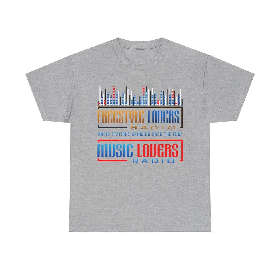 Thumbnail: Unisex Double Logo Heavy Cotton Tee