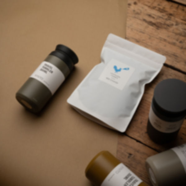 Wee Stoater Brazilian 250g Bag + Kinto Tumbler 380ml Laying On Table Munro Bagger Gift Box UDX