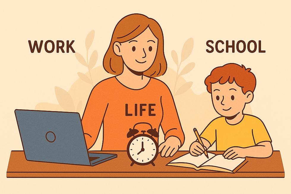 Work-Life-School Balance: 7 Tips for Homeschooling Parents to Avoid Burnout