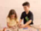 children-making-ceramic
