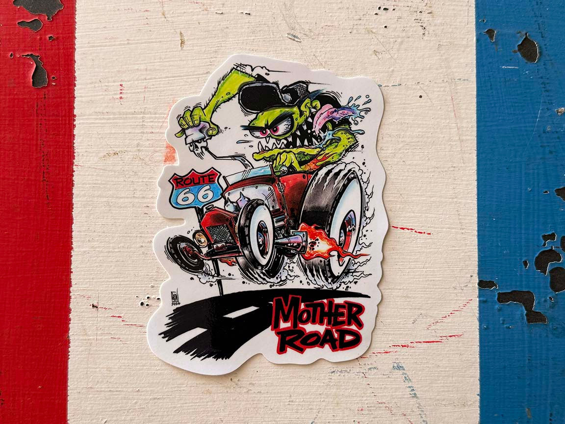 Mother Road Monster 5" Sticker