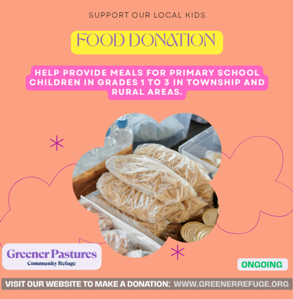 Nourish a Child, Nurture a Future: Food Donation Drive