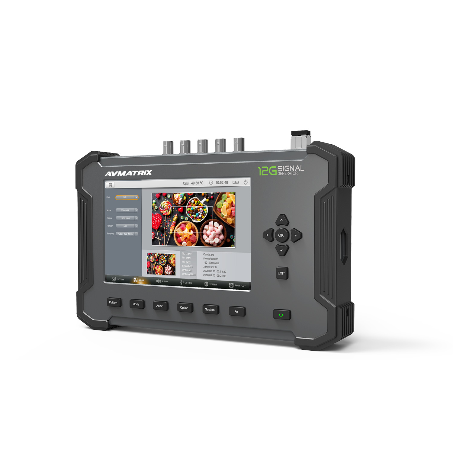 PG4K – Générateur de motifs SDI et HDMI 4K