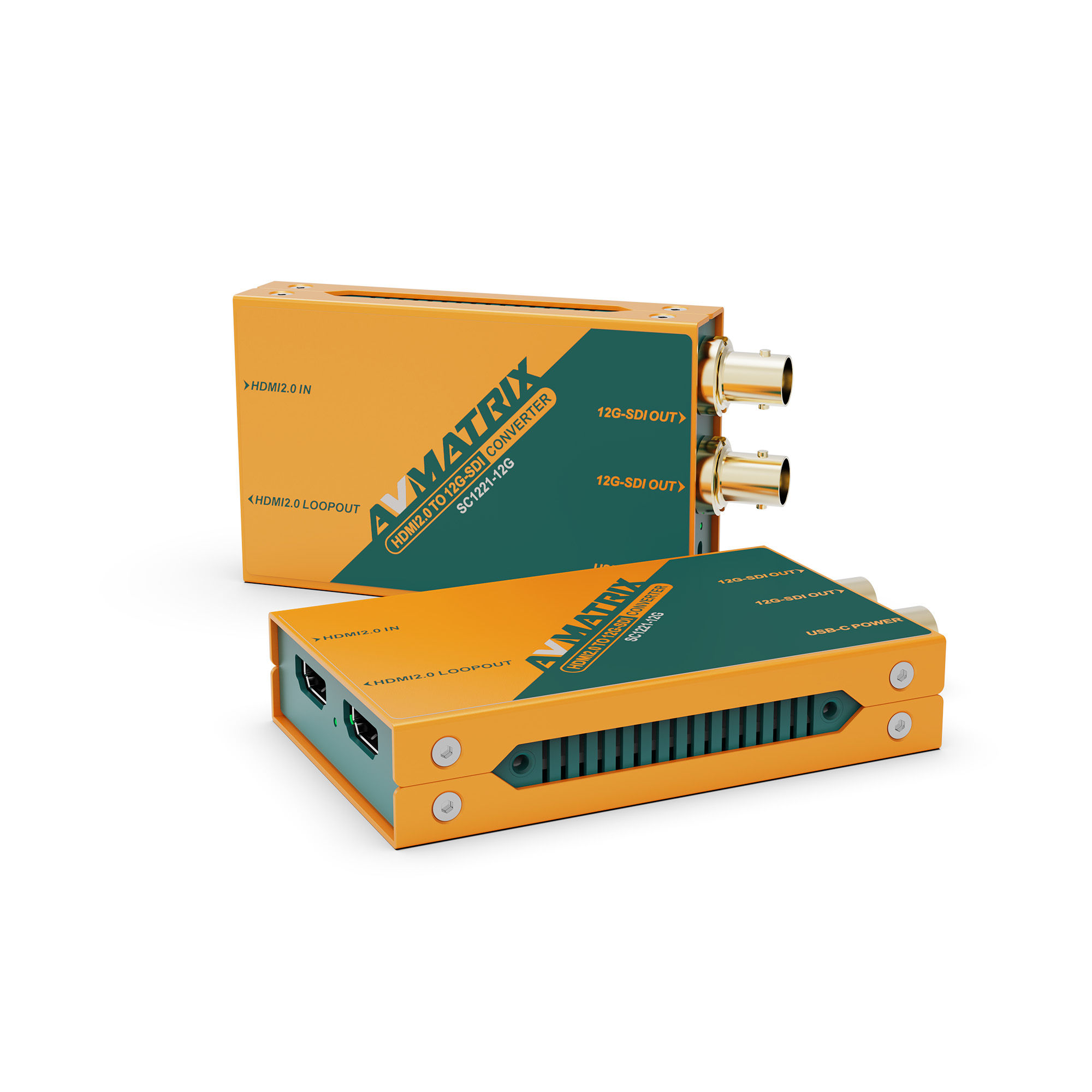 SC1221–12G - HDMI2.0 to 12G-SDI 4K Broadcast Converter