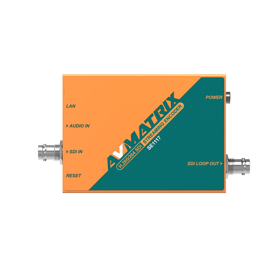 Miniatura: SE1117 - Codificatore streaming SDI H.265 / 264