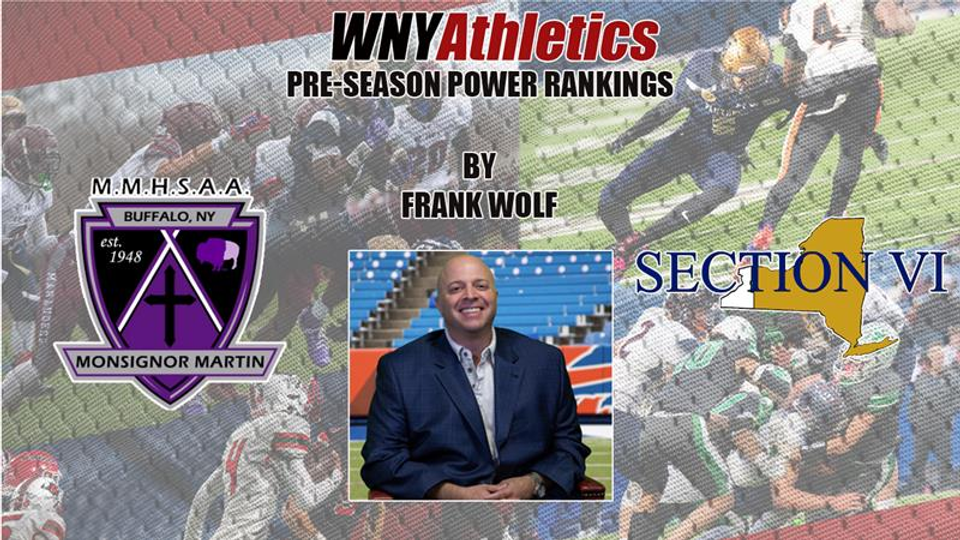 WNY High School PreSeason Football Rankings